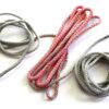 GLEISTEIN OptiRace PES beids. verjüngt 6,5/9/6,5mm 7m rosa/silber go801