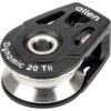 ALLEN Einfachblock Tii-On HL kugell. 20mm, Seil 6mm ha2020tiihl