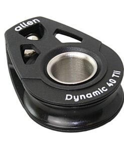 ALLEN Einfachblock Tii-On kugell. 40mm, Seil 10mm