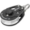 ALLEN Pro-Ratschenblock Alu 40mm, Seil 6mm, schaltbar, Wirbelschäkel ha21401