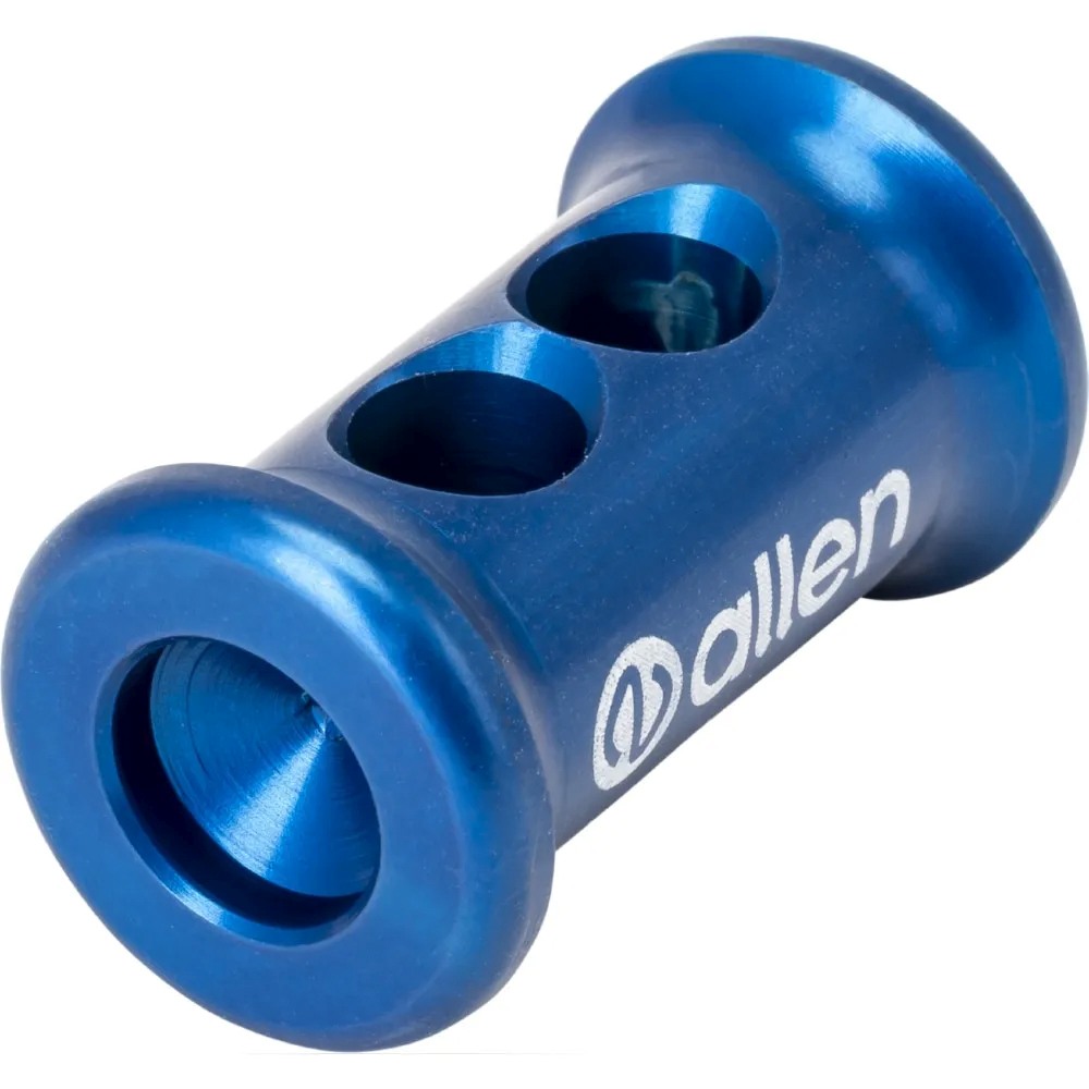 ALLEN Seil Tii-Knochen Alu für Seil 6mm, blau ALLEN Seil Tii-Knochen Alu für Seil 6mm, blau