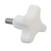 Kreuzgriffschraube A4/Nylon M6x14mm weiß hd608