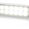 HELLA LED-Einbau-Deckscheinwerfer Sea Hawk 12/24V 3W breit strahlend, weiß hl980747111