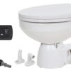 JABSCO Toilette Quiet Flush E2 Standardgröße 12V, Magnetventil, Soft-Close jp38045 4192