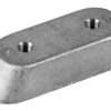 Stabanode Alu 60x23x12mm für Johnson/Evinrude 2-150PS Spiegelbeschlag ma00912