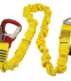 KONG Lifeline mit Edelstahl-Schnappschäkel und Karabiner, Gurt 1,75m