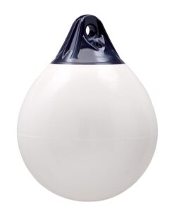POLYFORM NO Kugelfender A-1 PVC Ø295mm, weiß/blau