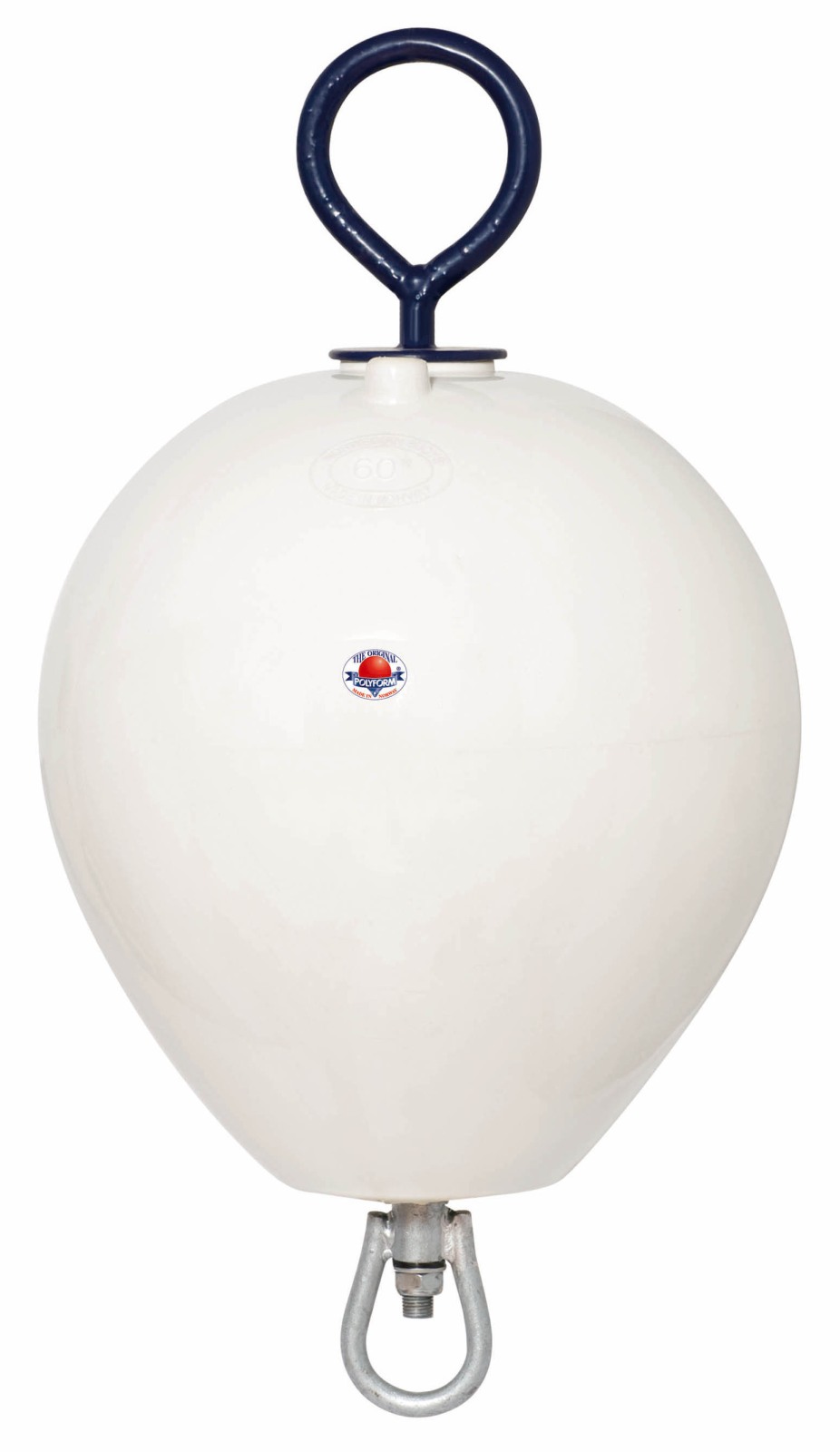 POLYFORM NO Festmacher-Boje CCE-2 PVC Ø385mm, Stange: 640mm, weiß POLYFORM NO Festmacher-Boje CCE-2 PVC Ø385mm, Stange: 640mm, weiß