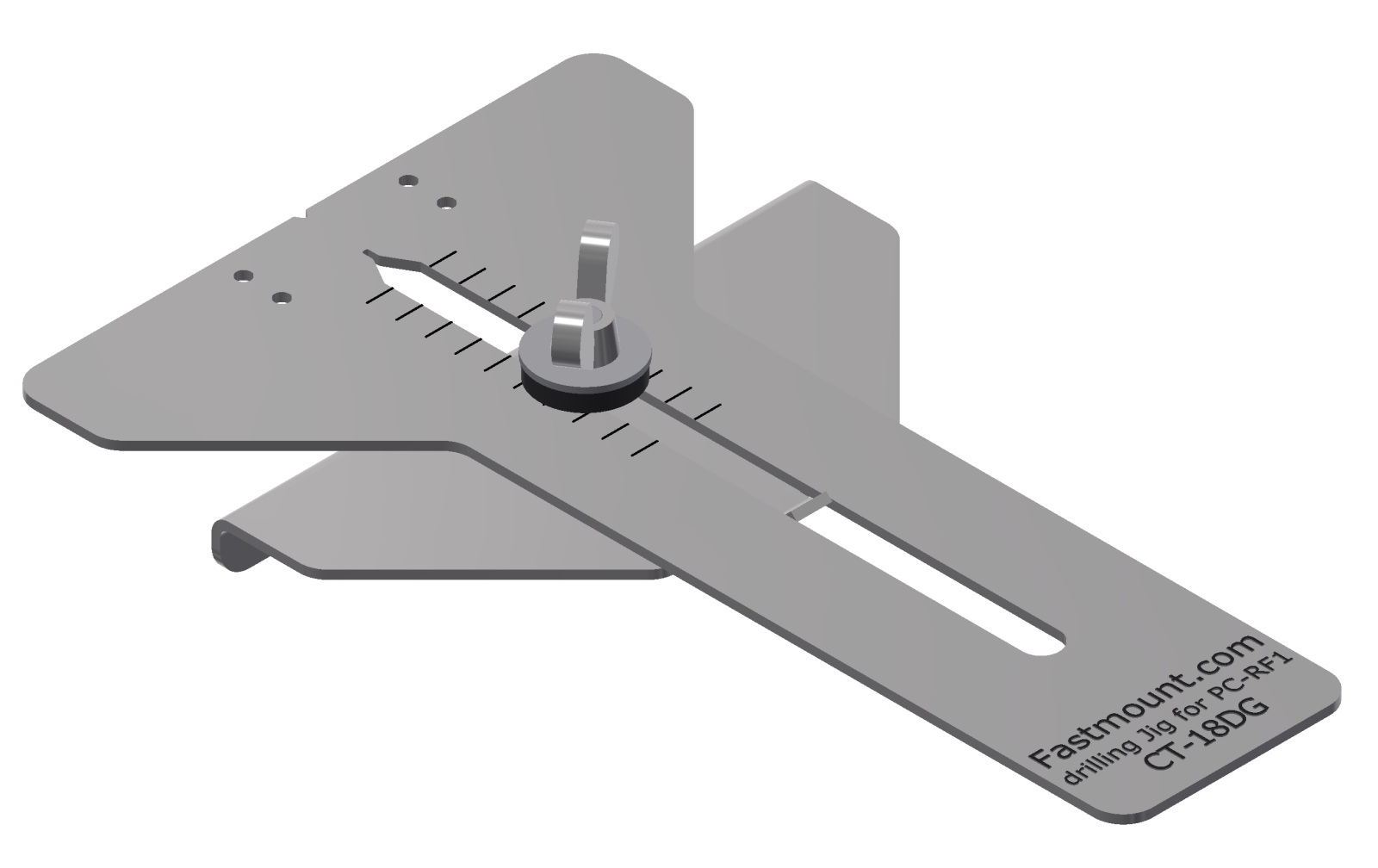 FASTMOUNT Bohrschablone für Standard Buchse PC-RF1 FASTMOUNT Bohrschablone für Standard Buchse PC-RF1