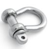 PETERSEN Rundschäkel geschweift mit Mutter u Splint C3 Pin 28,6mm,WLL9000kg pgb08ta