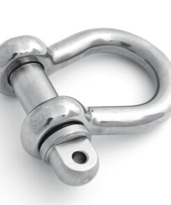 PETERSEN Rundschäkel geschweift C3 Pin 10mm, WLL800kg