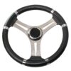 RIVIERA Steuerrad VS01 Edelstahl/PU 350mm schwarz ri72200