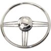 RIVIERA Steuerrad VS02 Edelstahl 350mm ri72301