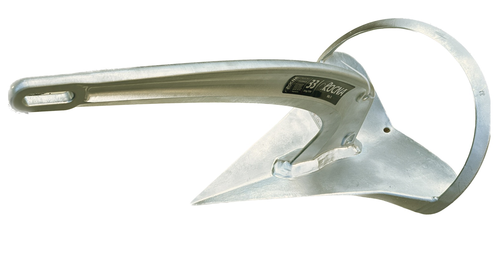 ROCNA Pflugschar-Bügel-Anker MK2 verzinkt 4kg ROCNA Pflugschar-Bügel-Anker MK2 verzinkt 4kg