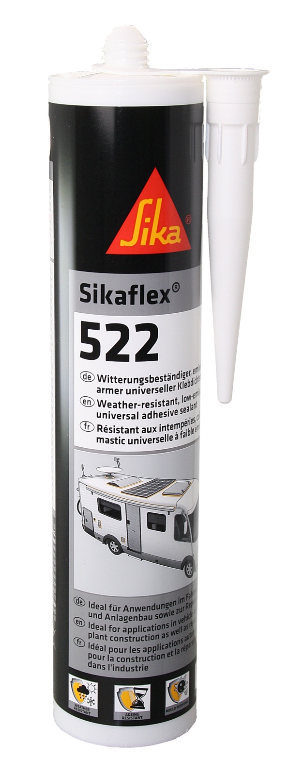 SIKAFLEX Kleb-Dichtstoff 522 Kartusche 300ml grau 12St. SIKAFLEX Kleb-Dichtstoff 522 Kartusche 300ml grau 12St.