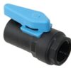TRUDESIGN Kugelventil mit Hebel, kompakt Nylon/GFK 1/2' SB-Pack td91368