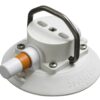 SEASUCKER Vakuum-Saugnapf mit D-Ring 110mm, flache Form, weiß vm1013w