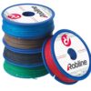 ROBLINE Gewachstes Takelgarn, PES, 0,8mm farbmix, 80m, 10 St. yt7150109