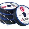 ROBLINE Gewachstes Takelgarn und Nadel, PES, 1mm weiß, 46m yt7159843