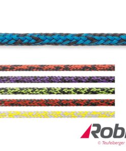 ROBLINE Dinghy Polytech, PES-Techora/Dyneema, 4mm neongrün/schwarz