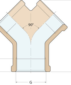 Guidi Y-Stück FFF - G 1''1/4 - Produktbild 2 - Artikel 0220.100007