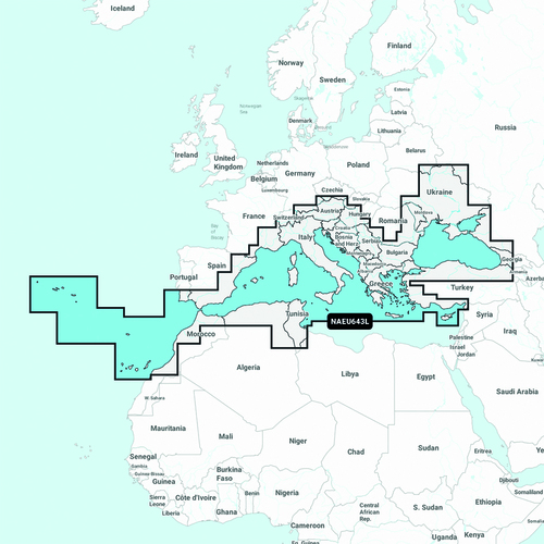 Navionics PLATINUM+ LARGE, NPEU643L NPEU643L - Produktbild 1 - Artikel 010-C1351-40