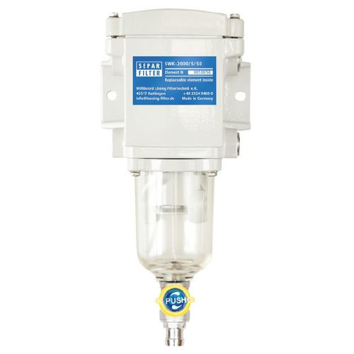 Separ SWK-2000/5/50 Wasserabscheider/Kraft.-Filter Separ SWK-2000/5/50 Wasserabscheider/Kraft.-Filter - Produktbild 1 - Artikel 061235
