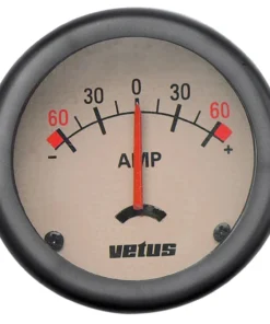 Vetus Amperemeter 12/24V creme - Produktbild 1 - Artikel AMPW