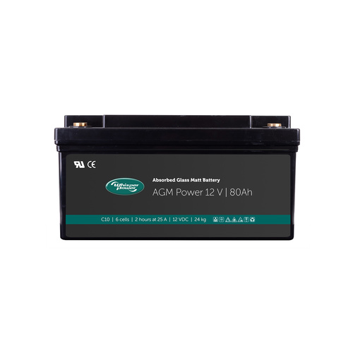 WhisperPower - AGM-Power-Batterie 12V 80Ah WhisperPower WhisperPower - AGM-Power-Batterie 12V 80Ah - Produktbild 3 - Artikel 40290061