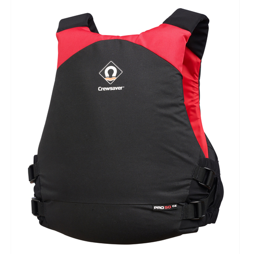 Crewsaver Pro 50N CZ Auftriebsweste, schwarz/rot Crewsaver Pro 50N CZ Auftriebsweste