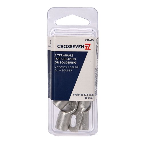 Crosseven Kupfer-Rohrkabelschuhe ø10,5 mm 5 mm - Produktbild 1 - Artikel P204536
