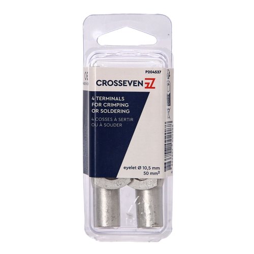 Crosseven Kupfer-Rohrkabelschuhe ø10,5 mm 5 mm - Produktbild 1 - Artikel P204537