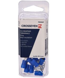 Crosseven Isolierte Ringkabelschuhe Blau ø10 mm Crosseven Isolierte Ringkabelschuhe Blau ø10 mm - Produktbild 2 - Artikel P204550