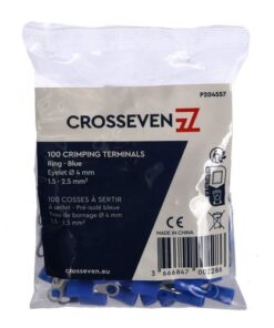 Crosseven Isolierte Ringkabelschuhe Blau ø8 mm Crosseven Isolierte Ringkabelschuhe Blau ø8 mm - Produktbild 2 - Artikel P204559
