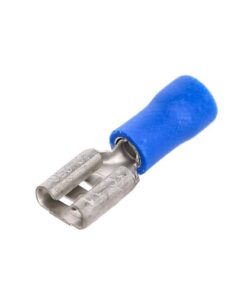 Crosseven Isolierte Flachsteckerhülse Blau 6