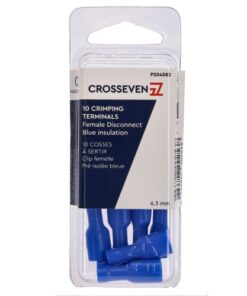 Crosseven Vollisolierte Flachsteckerhülse, Blau Blau - Produktbild 1 - Artikel P204582
