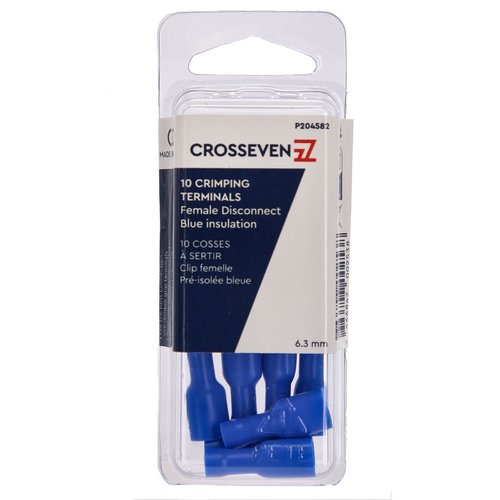 Crosseven Vollisolierte Flachsteckerhülse, Blau Blau - Produktbild 1 - Artikel P204582