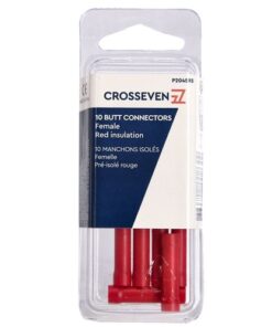 Crosseven Isolierte Stoßverbinder Rot, 0,5-1,5 mm 5-1