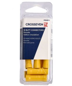 Crosseven Isolierte Stoßverbinder Gelb, 4-6 mm 4-6 mm - Produktbild 1 - Artikel P204595
