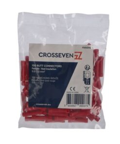 Crosseven Isolierte Stoßverbinder Rot, 0,5-1,5 mm² 5-1