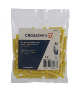 Crosseven Isolierte Stoßverbinder Gelb, 4-6 mm² 4-6 mm² - Produktbild 1 - Artikel P204598