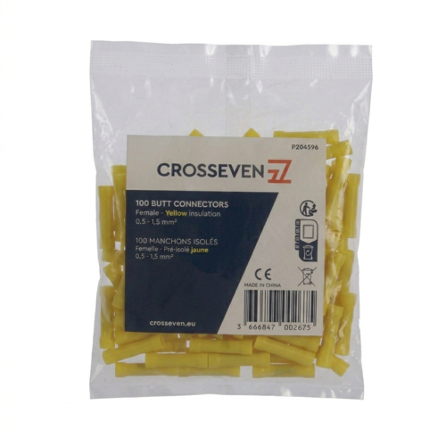 Crosseven Isolierte Stoßverbinder Gelb, 4-6 mm² 4-6 mm² - Produktbild 1 - Artikel P204598