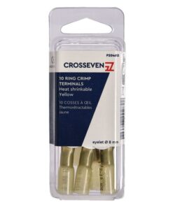 Crosseven Isolierter Ringkabelschuh, Gelb ø10 mm Gelb ø10 mm - Produktbild 1 - Artikel P204614
