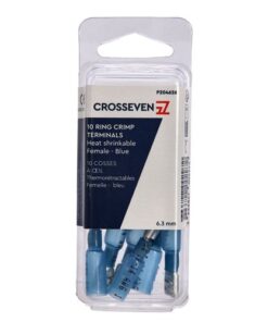 Crosseven Vollisolierte Flachsteckerhülse,Blau Blau - Produktbild 1 - Artikel P204626