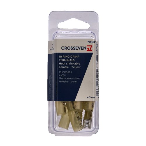 Crosseven Vollisolierte Flachsteckerhülse,Gelb Gelb - Produktbild 1 - Artikel P204627