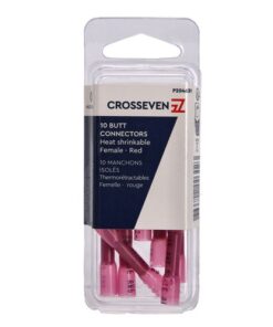 Crosseven Isolierte Stoßverbinder Rot, 0,5-0,5 mm² 5-0