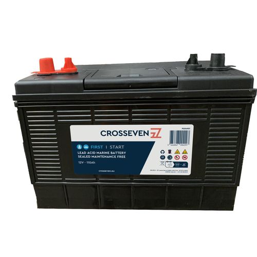 Crosseven Starter-Batterie First 110Ah Crosseven Starter-Batterie First 110Ah - Produktbild 1 - Artikel P204901