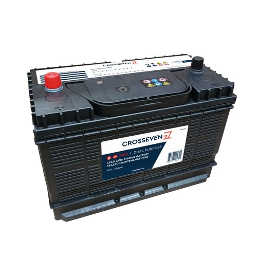 Crosseven Batterie Pro 105Ah Crosseven Batterie Pro 105Ah - Produktbild 1 - Artikel P204906