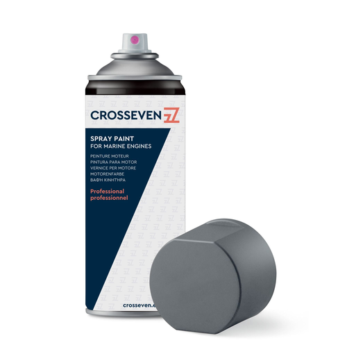 Crosseven Honda Grau Metallic Spray, 400 mL 400 mL - Produktbild 3 - Artikel P205508