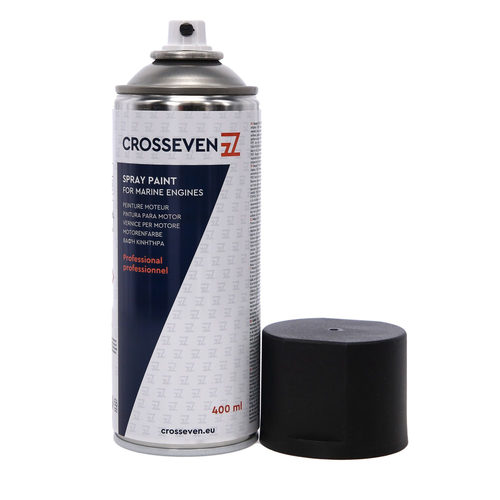 Crosseven Matt Schwarz Spray, 400 mL Crosseven Matt Schwarz Spray
